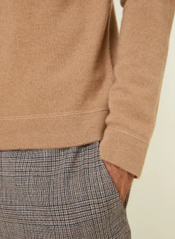 Maison Montagut Pull Col Rond En Cachemire Finitions Roulotees - Ernest><noscript><img width=