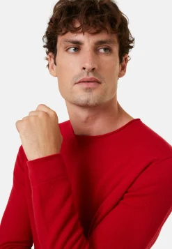 Maison Montagut Pull Col Rond En Cachemire Finitions Roulotees - Ernest><noscript><img width=