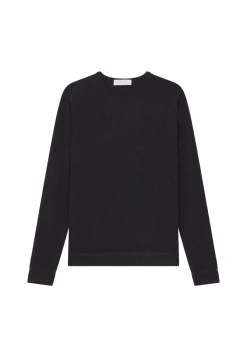 Maison Montagut Pull Col Rond En Cachemire Finitions Roulotees - Ernest><noscript><img width=