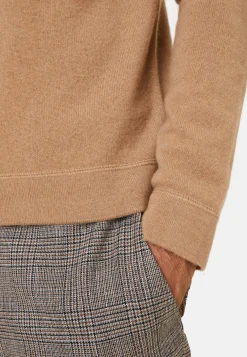 Maison Montagut Pull Col Rond En Cachemire Finitions Roulotees - Ernest><noscript><img width=