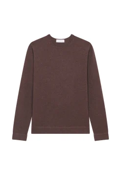 Maison Montagut Pull Col Rond En Cachemire Finitions Roulotees - Ernest><noscript><img width=