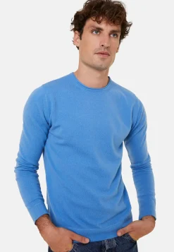 Maison Montagut Pull Col Rond En Cachemire Finitions Roulotees - Ernest><noscript><img width=