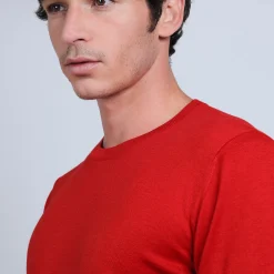 Maison Montagut Pull Col Rond En Laine Et Soie - Barsam><noscript><img width=