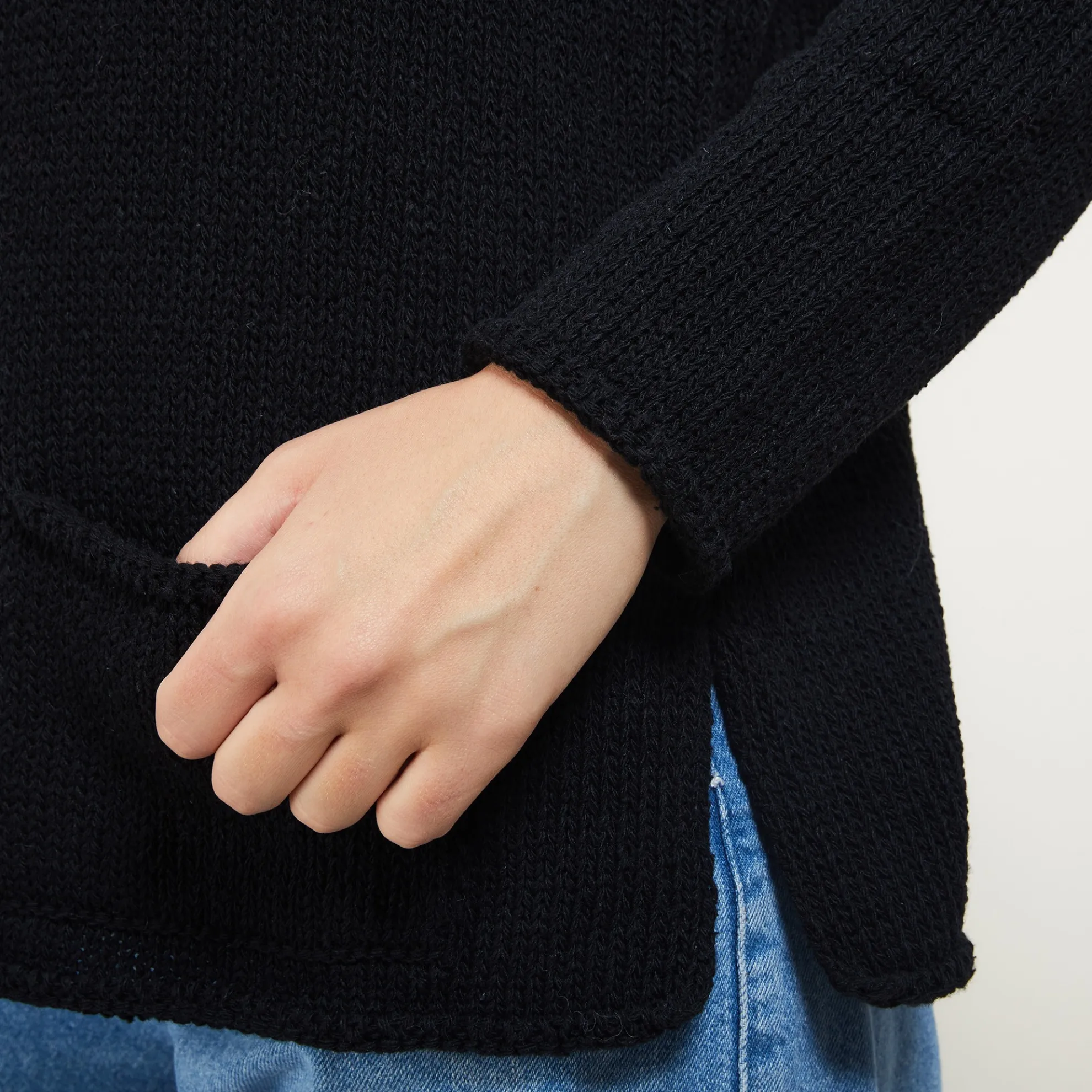 Maison Montagut Pull Col Rond En Laine Et Soie - Bajira>Femme Pulls