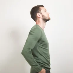 Maison Montagut Pull Col Rond En Laine Merinos - Bardem><noscript><img width=