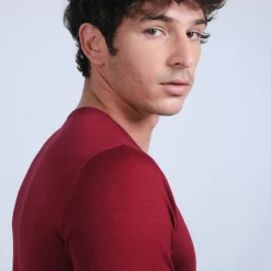 Maison Montagut Pull Col Rond En Laine Merinos - Bardem><noscript><img width=