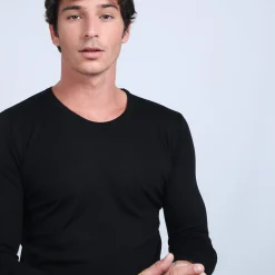 Maison Montagut Pull Col Rond En Laine Merinos - Bardem><noscript><img width=