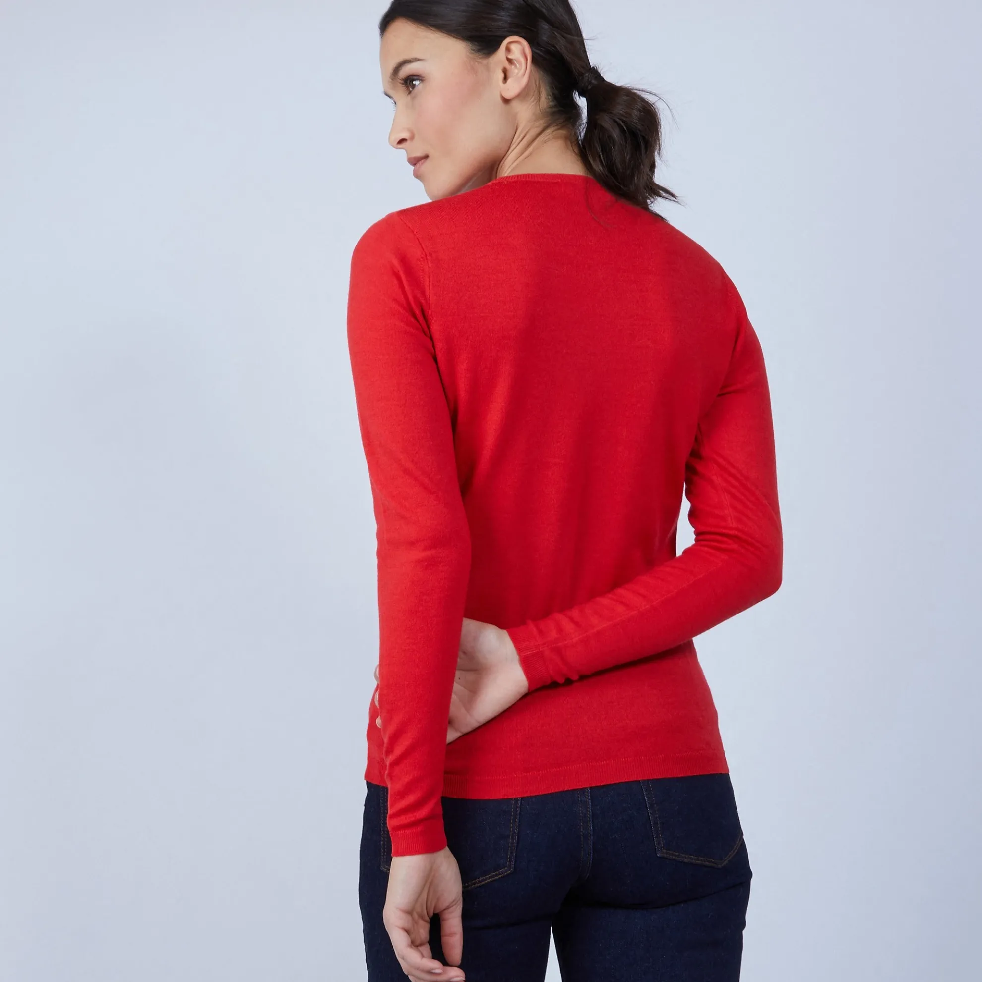 Maison Montagut Pull Col Rond En Laine Merinos - Berenice>Femme Pulls