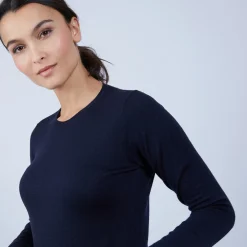 Maison Montagut Pull Col Rond En Laine Merinos - Berenice><noscript><img width=