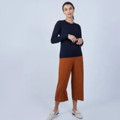 Maison Montagut Pull Col Rond En Laine Merinos - Berenice><noscript><img width=