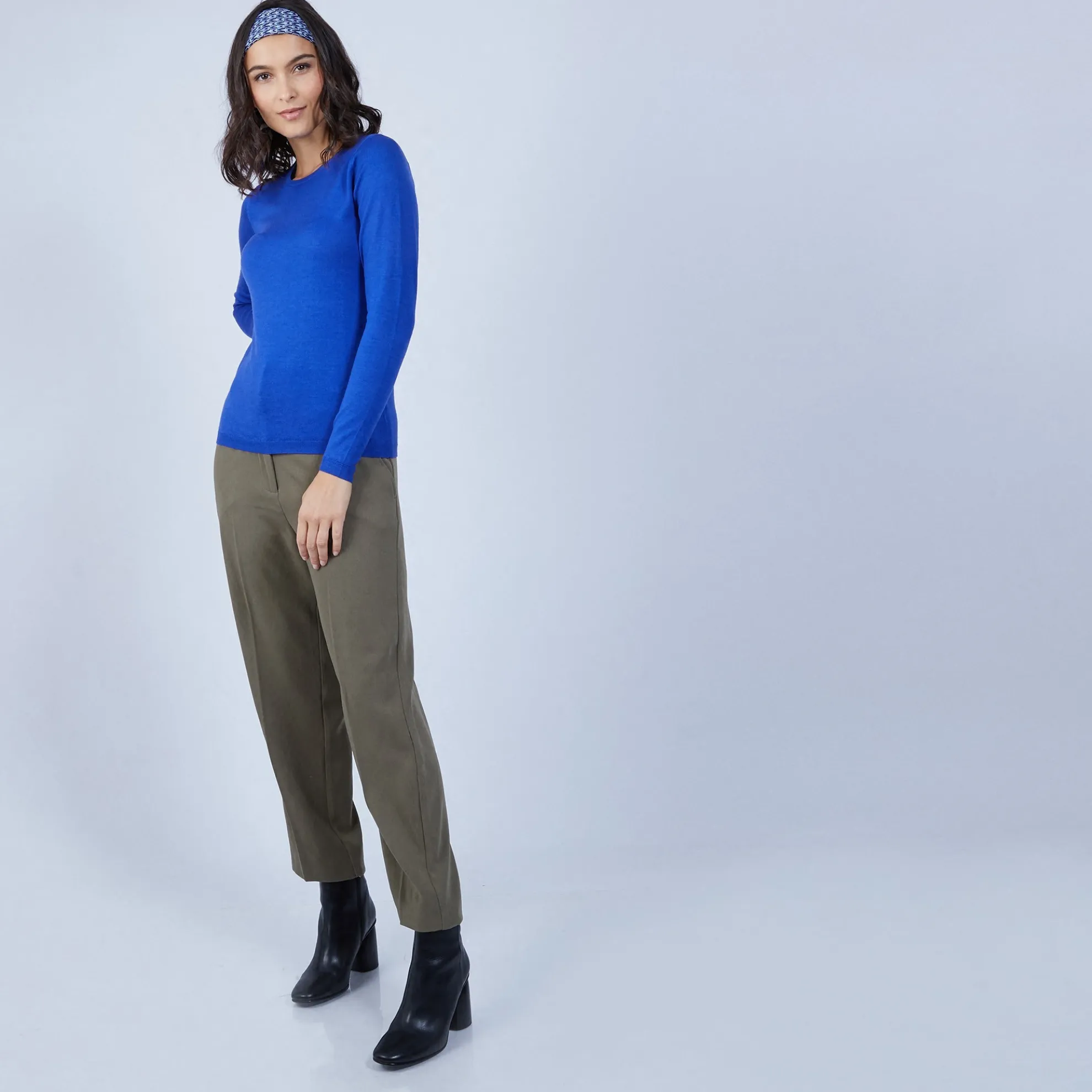 Maison Montagut Pull Col Rond En Laine Merinos - Berenice>Femme Pulls