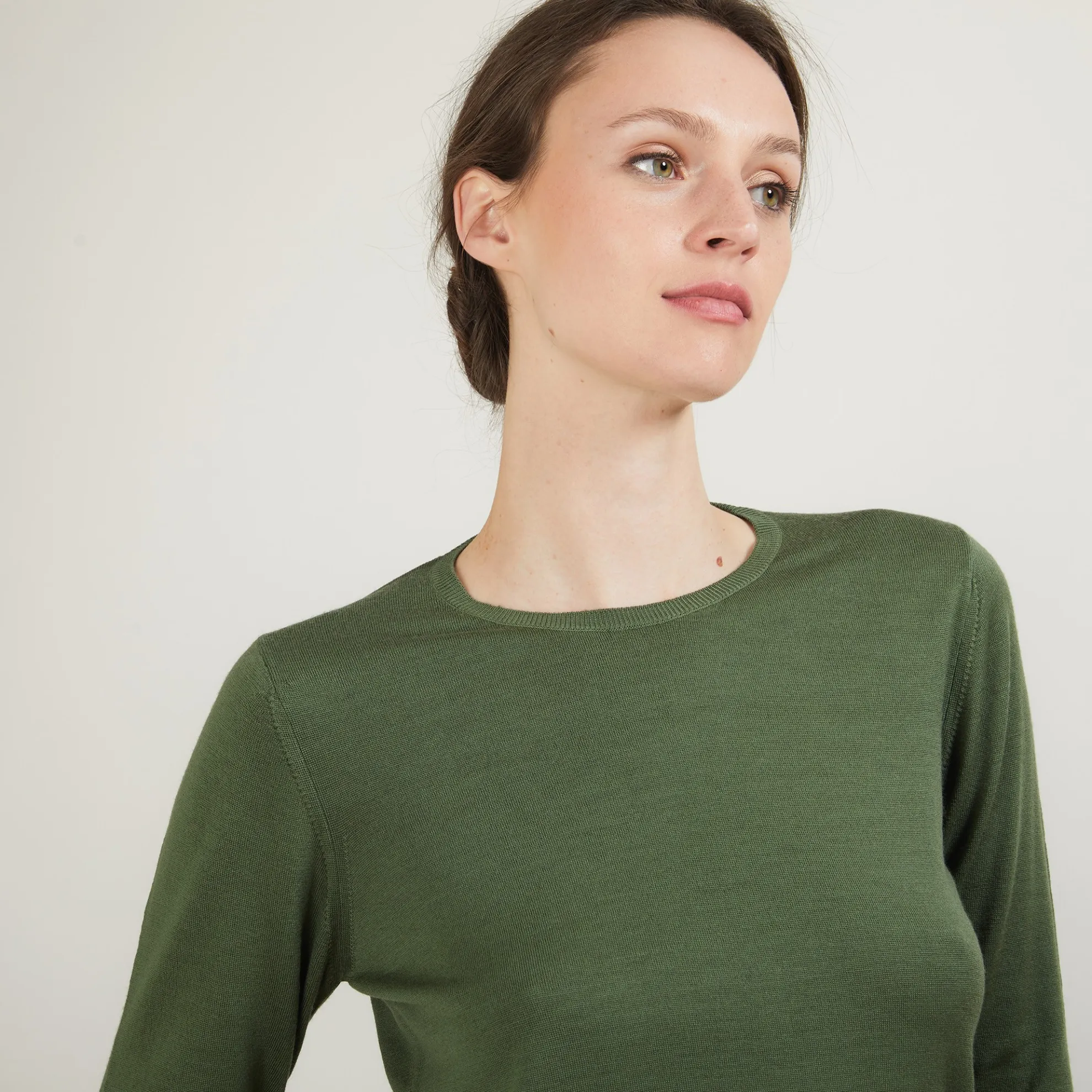 Maison Montagut Pull Col Rond En Laine Merinos - Berenice>Femme Pulls
