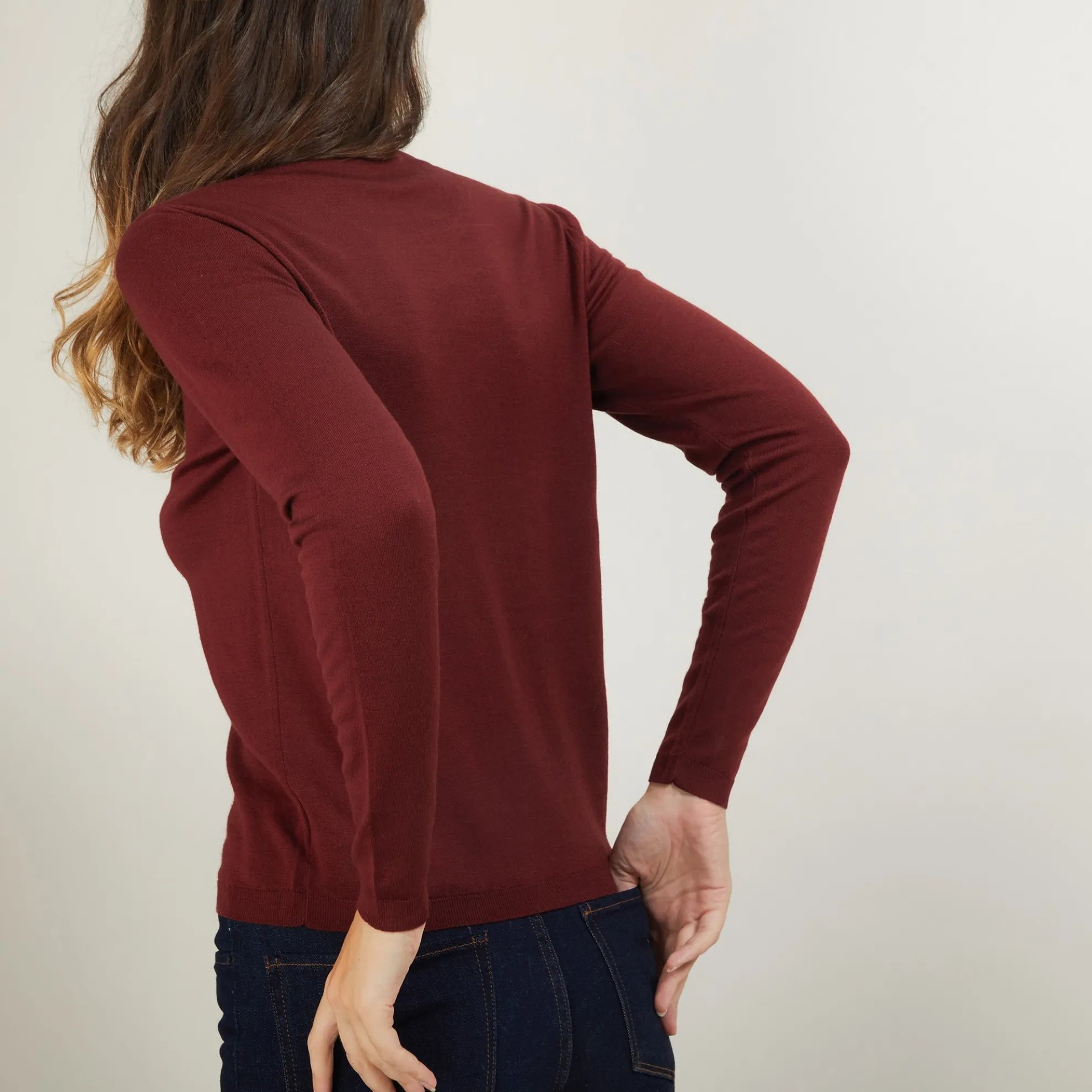 Maison Montagut Pull Col Rond En Laine Merinos - Berenice>Femme Pulls