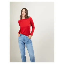 Maison Montagut Pull Col Rond En Laine Merinos - Berenice><noscript><img width=