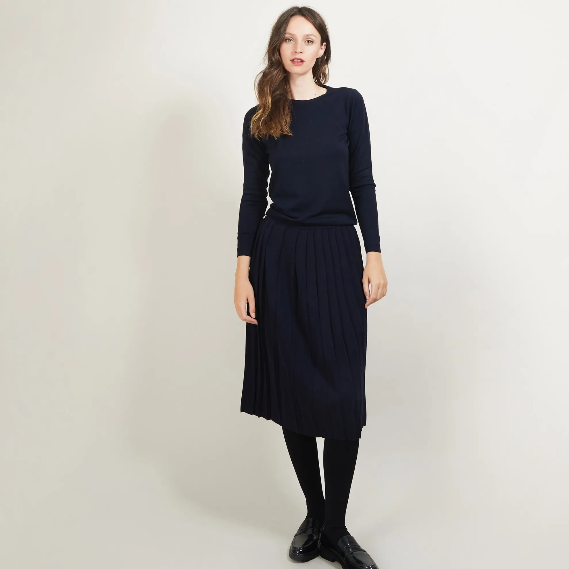 Maison Montagut Pull Col Rond En Laine Merinos - Berenice>Femme Pulls