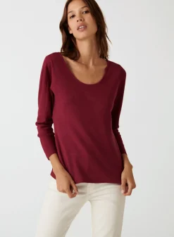 Maison Montagut Pull Col Rond En Laine Merinos Maille Fine - Altesa><noscript><img width=