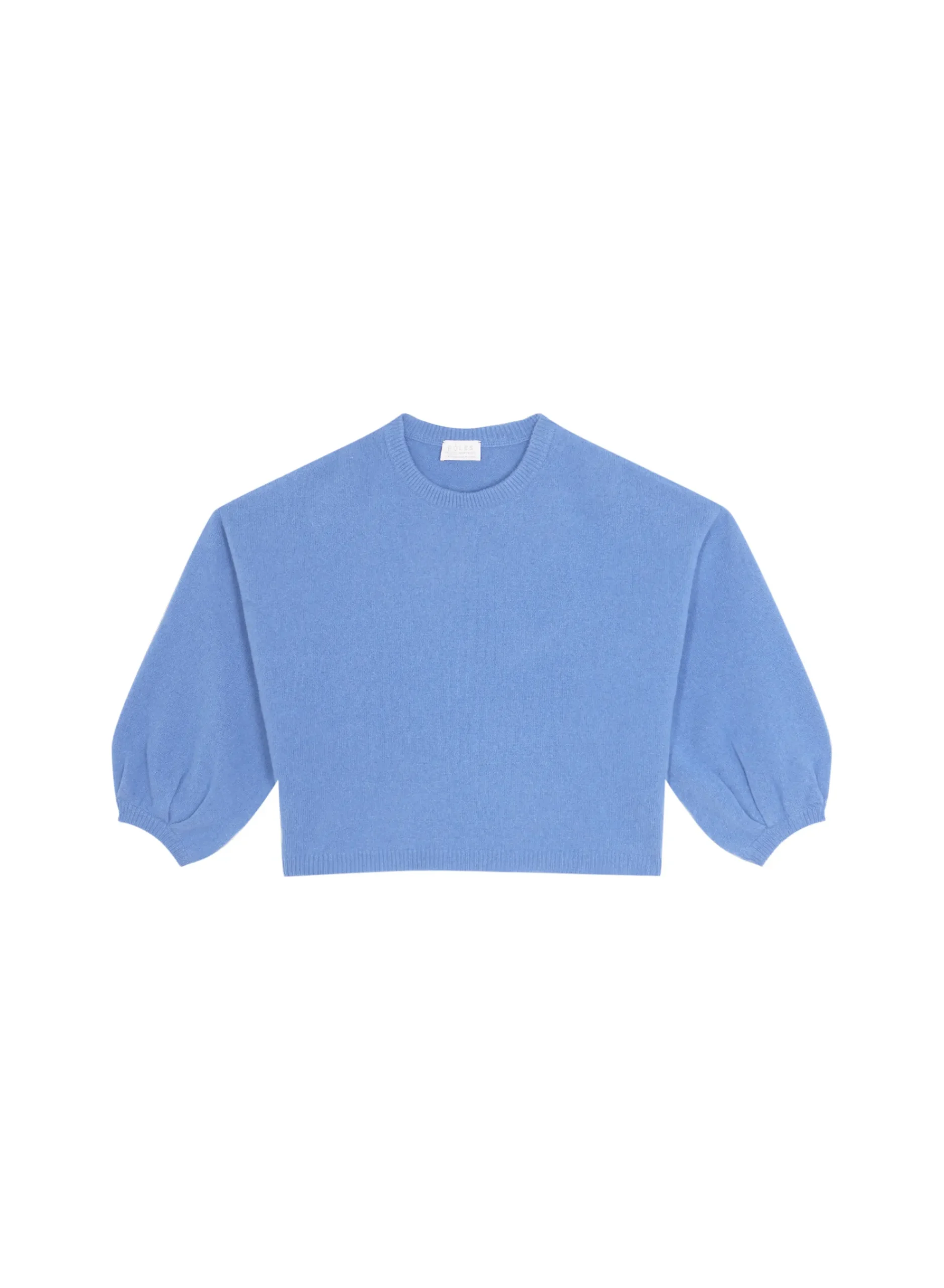 Maison Montagut Pull Col Rond Manches Ballon En Cachemire Melange - Lamara>Femme Pulls