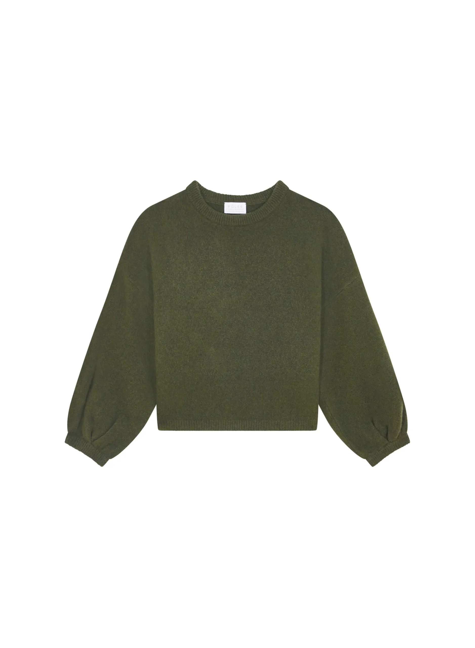 Maison Montagut Pull Col Rond Manches Ballon En Cachemire Melange - Lamara>Femme Pulls