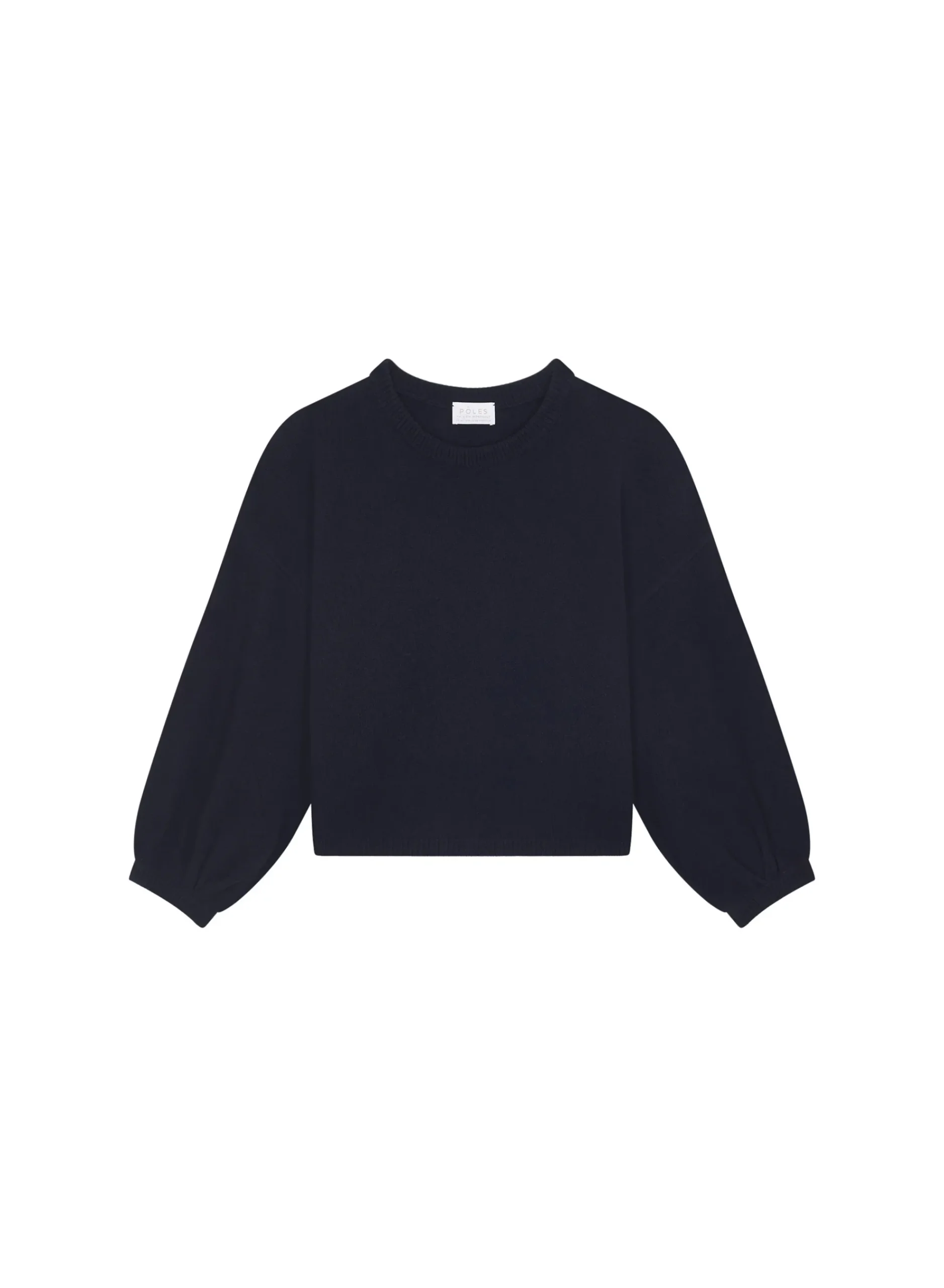 Maison Montagut Pull Col Rond Manches Ballon En Cachemire Melange - Lamara>Femme Pulls