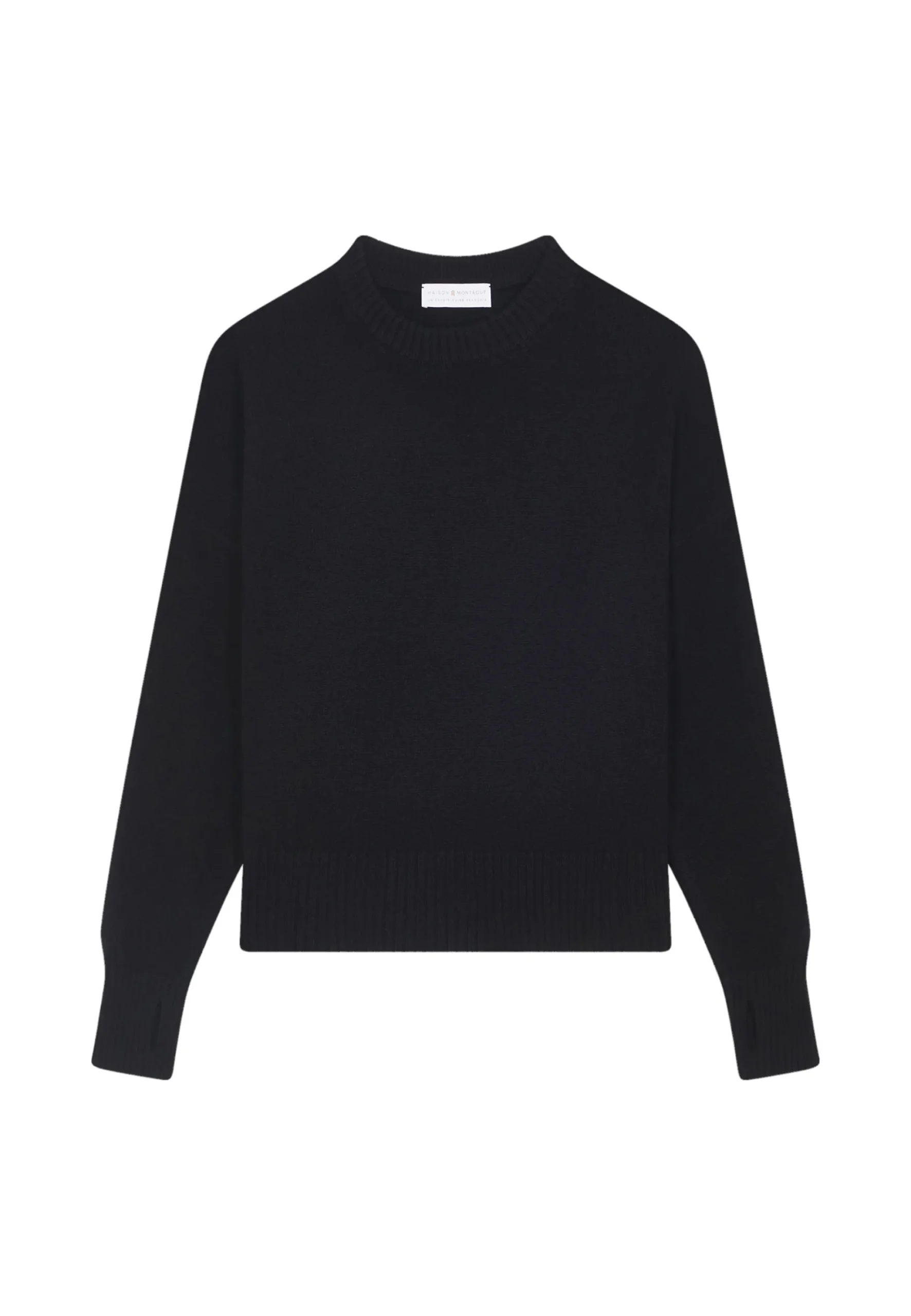 Maison Montagut Pull Col Rond Manches Mitaines En Laine Et Cachemire - Gemma>Femme Pulls