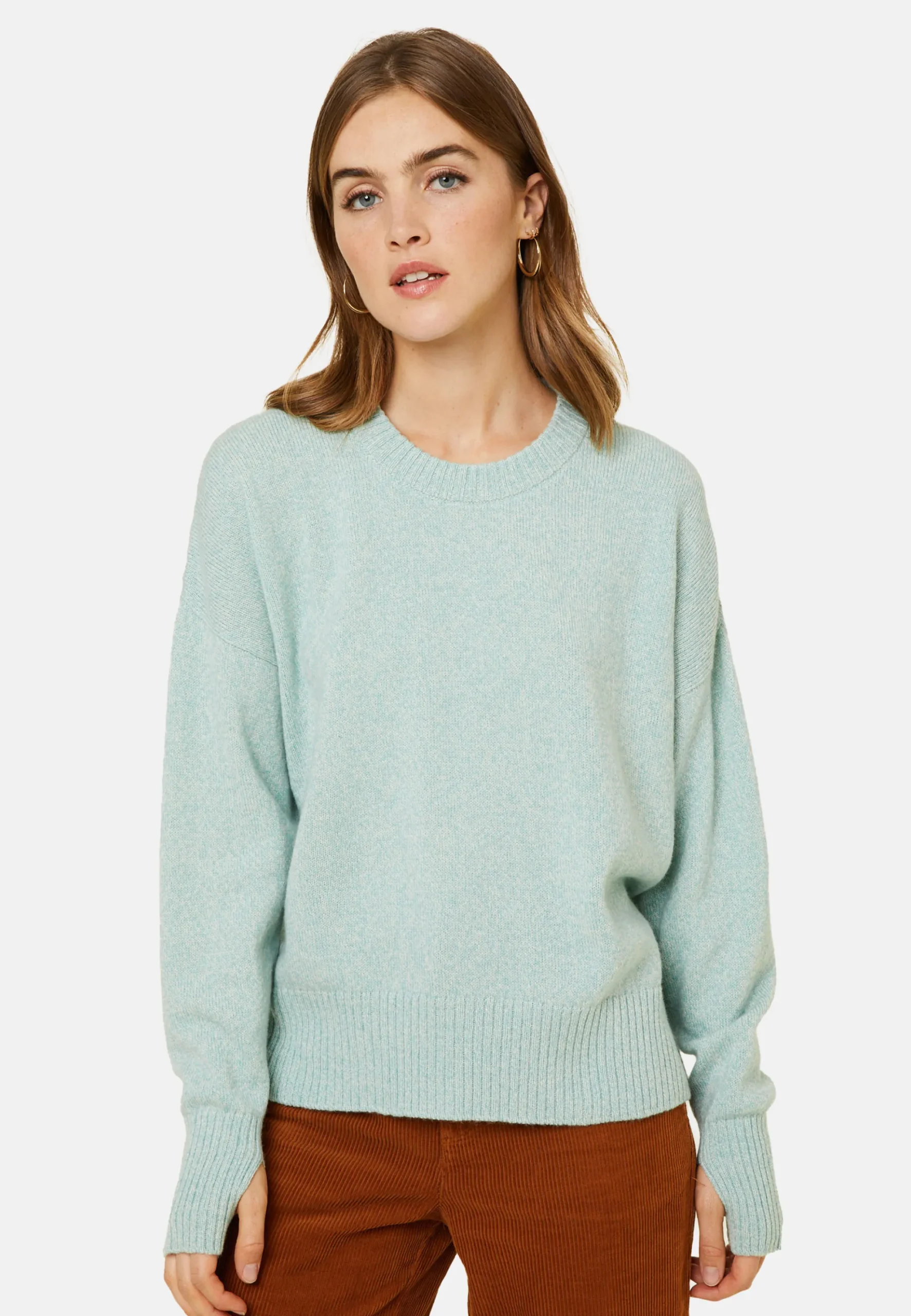 Maison Montagut Pull Col Rond Manches Mitaines En Laine Et Cachemire - Gemma>Femme Pulls