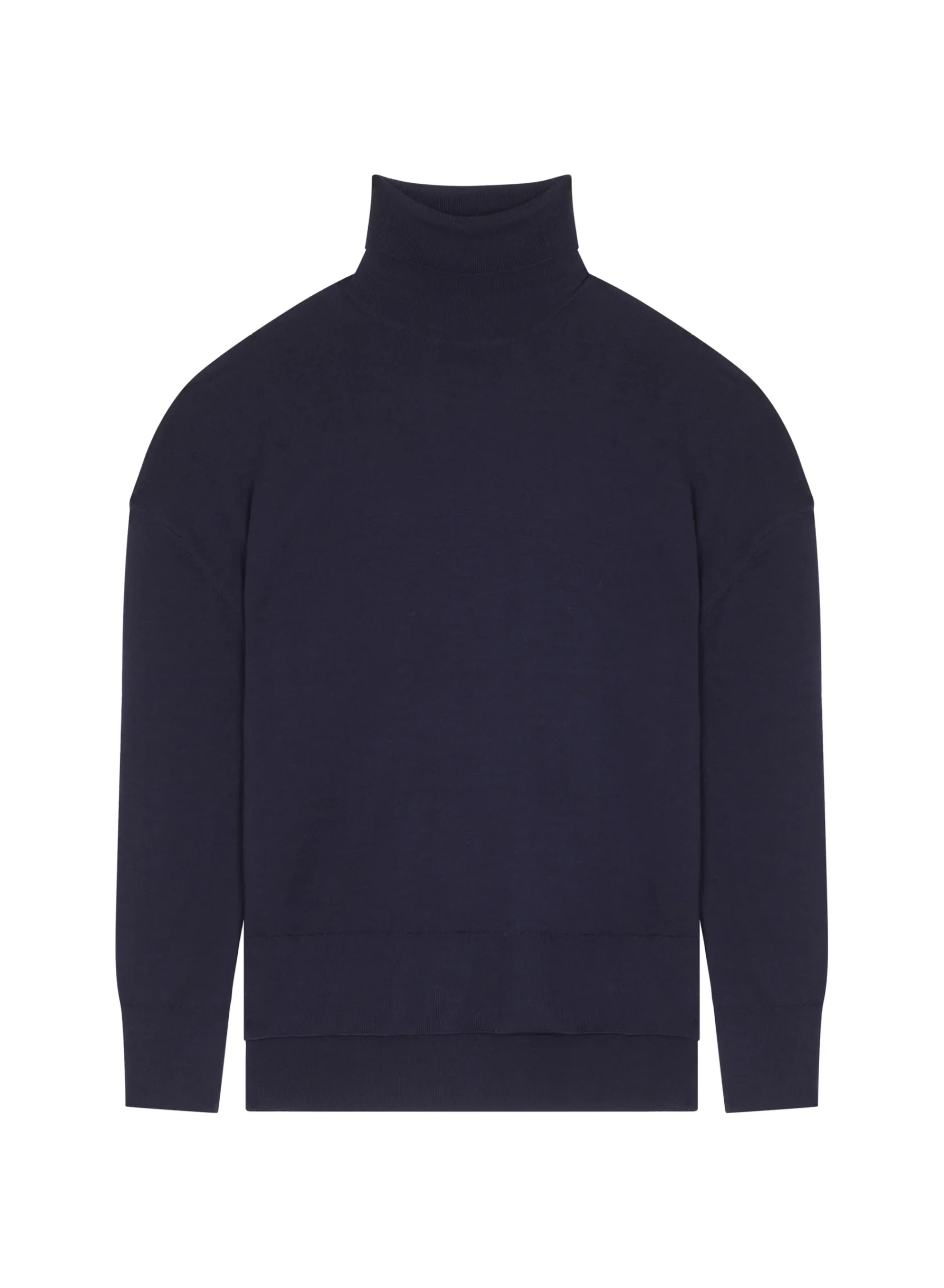 Maison Montagut Pull Col Roule A Fentes En Laine Merinos - Amy>Femme Pulls