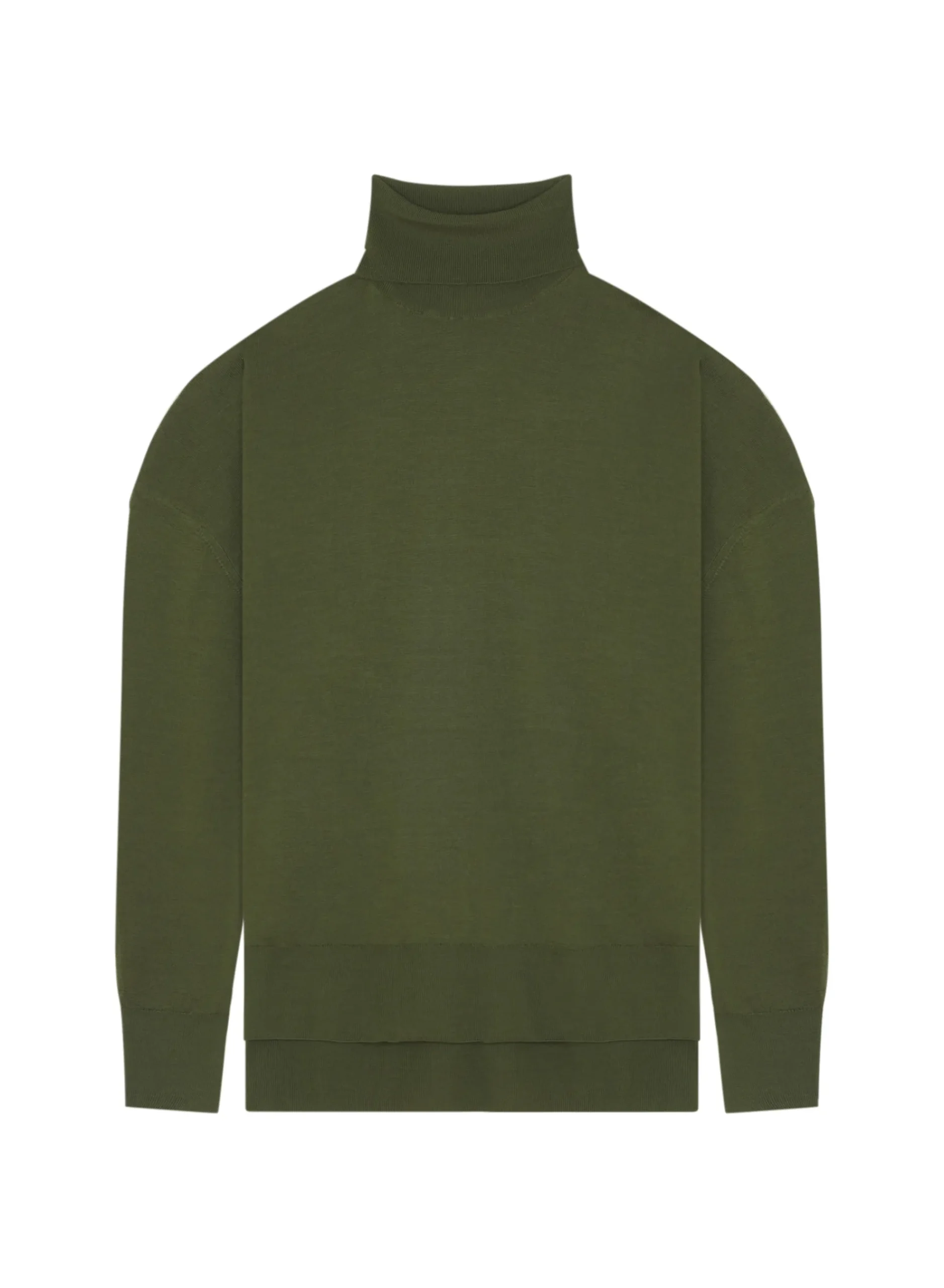 Maison Montagut Pull Col Roule A Fentes En Laine Merinos - Amy>Femme Pulls