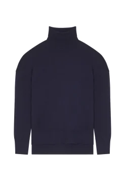 Maison Montagut Pull Col Roule A Fentes En Laine Merinos - Amy><noscript><img width=