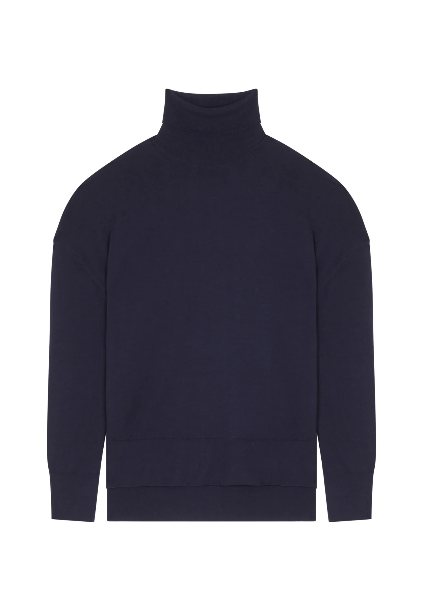 Maison Montagut Pull Col Roule A Fentes En Laine Merinos - Amy>Femme Pulls