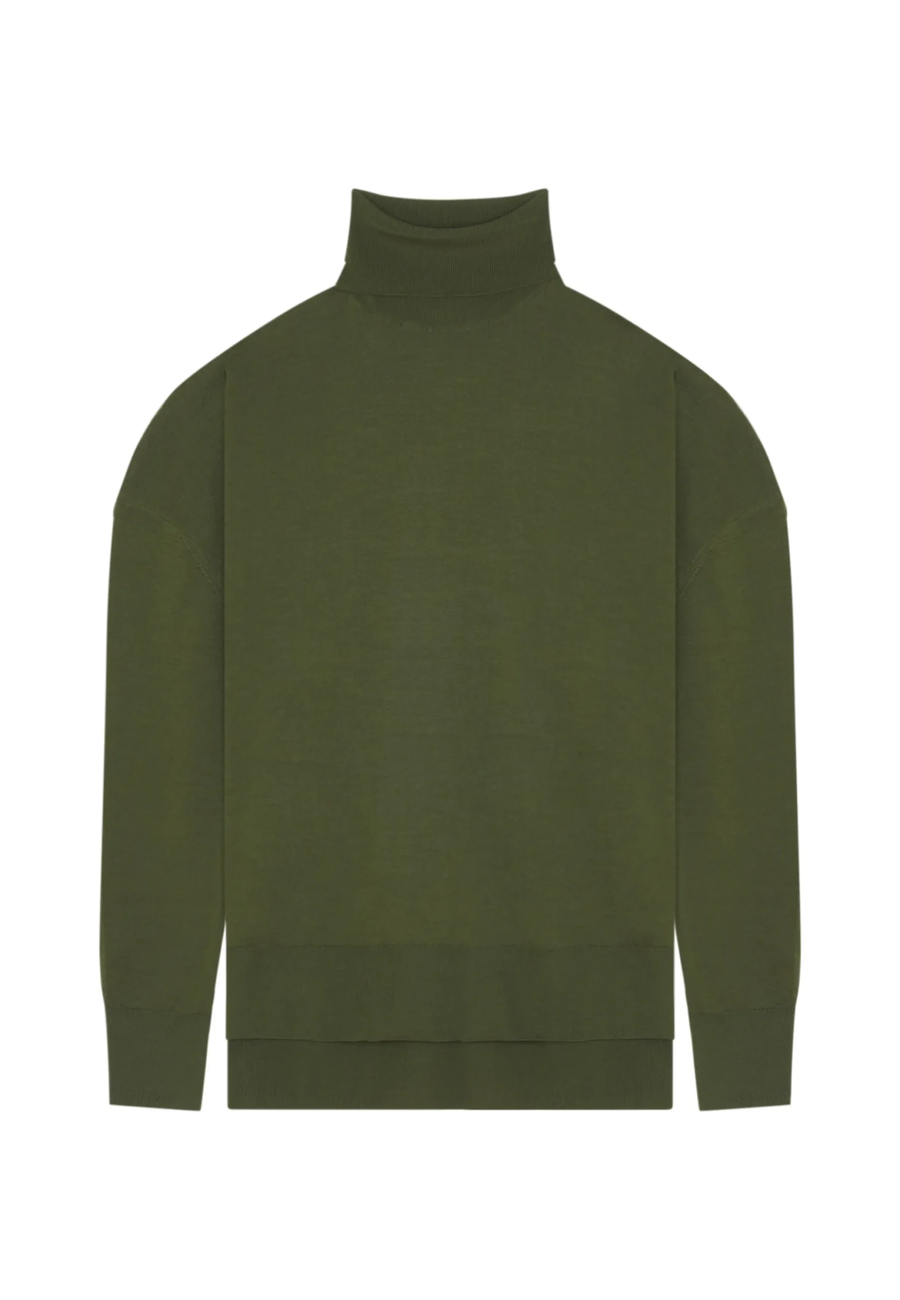 Maison Montagut Pull Col Roule A Fentes En Laine Merinos - Amy>Femme Pulls