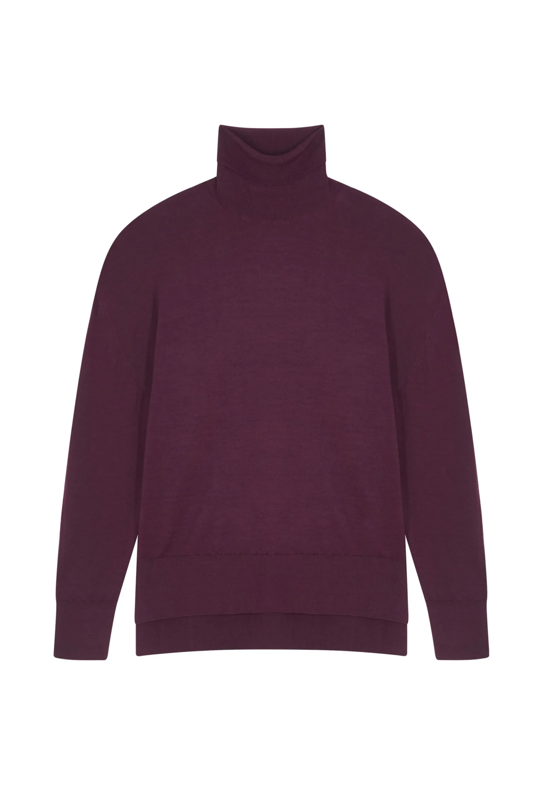 Maison Montagut Pull Col Roule A Fentes En Laine Merinos - Amy>Femme Pulls