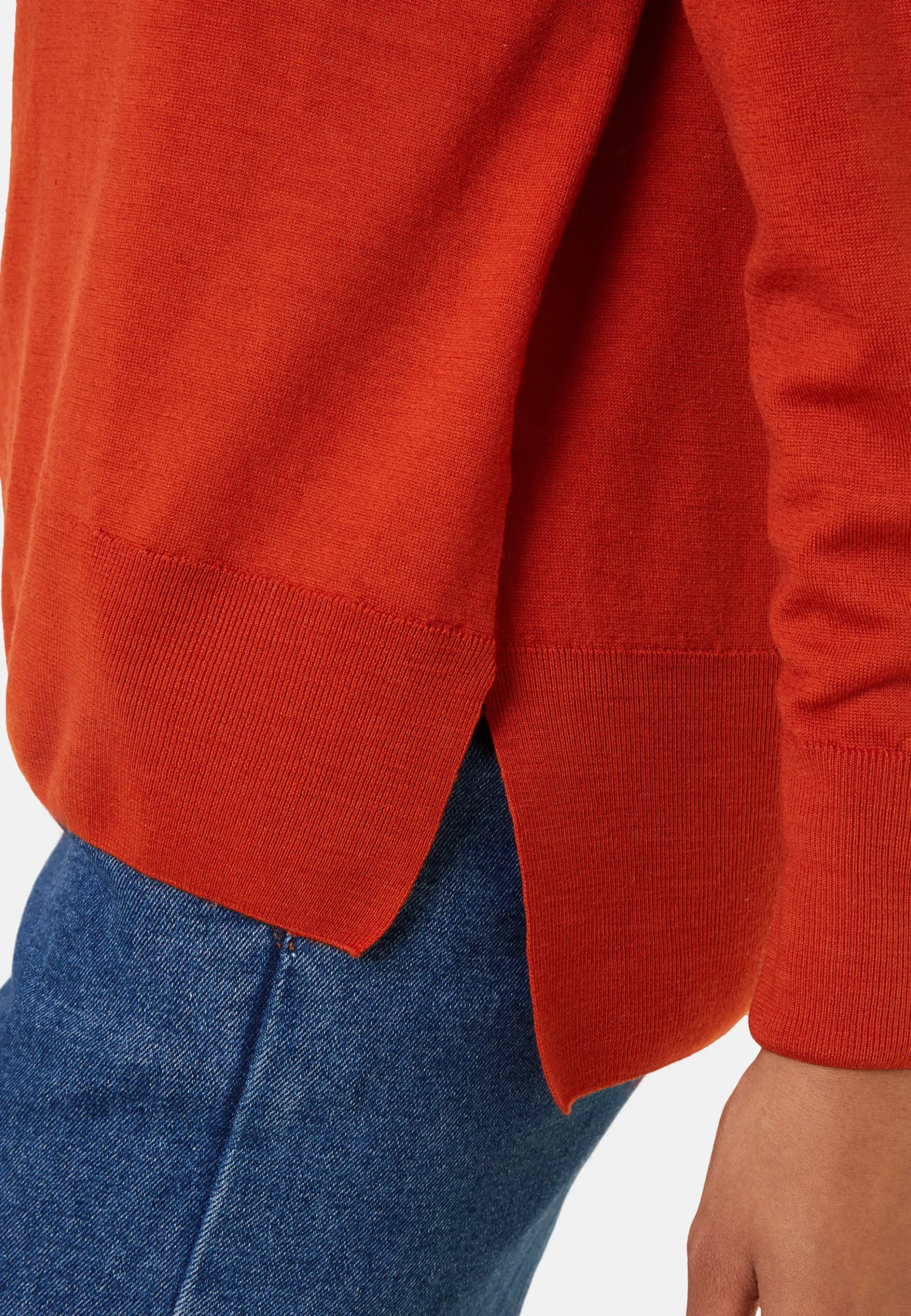 Maison Montagut Pull Col Roule A Fentes En Laine Merinos - Amy>Femme Pulls