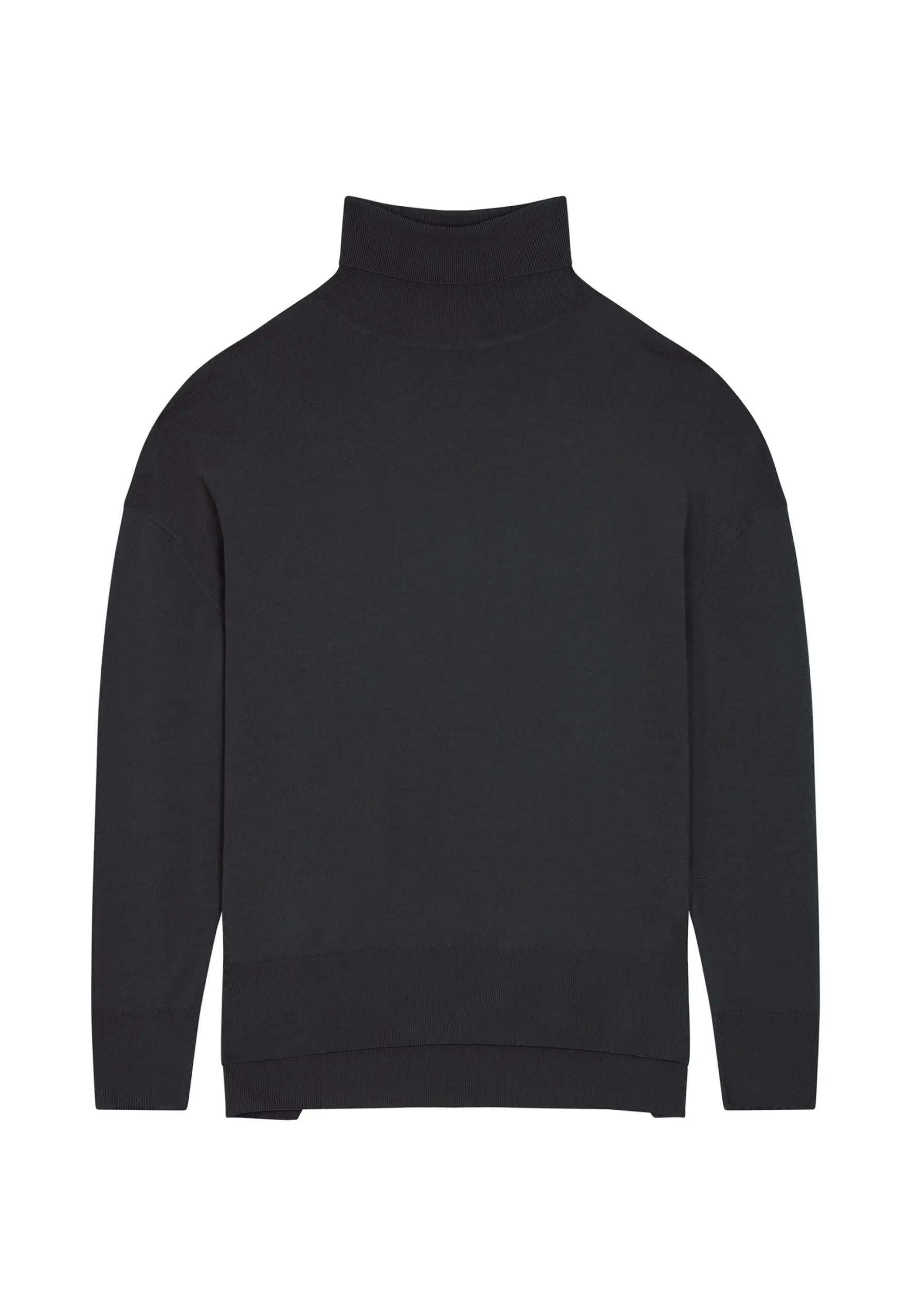 Maison Montagut Pull Col Roule A Fentes En Laine Merinos - Amy>Femme Pulls