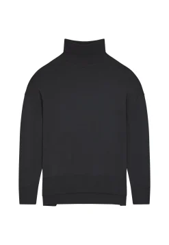 Maison Montagut Pull Col Roule A Fentes En Laine Merinos - Amy><noscript><img width=