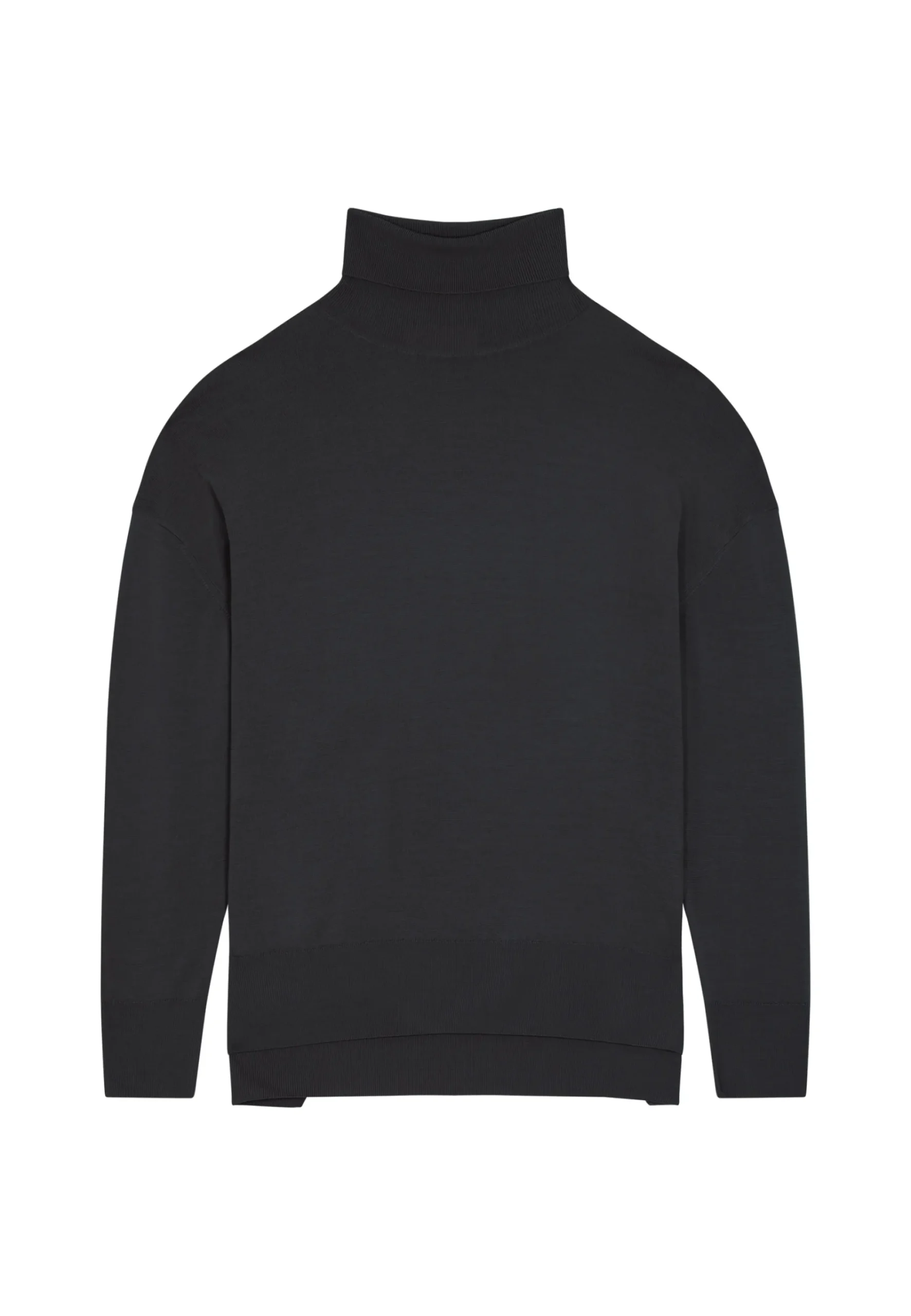 Maison Montagut Pull Col Roule A Fentes En Laine Merinos - Amy>Femme Pulls