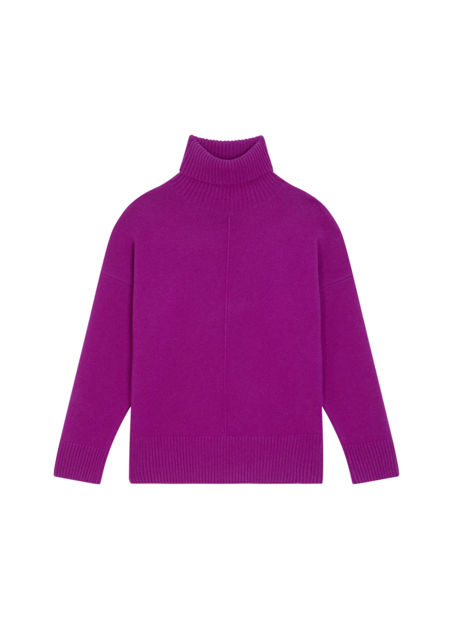 Maison Montagut Pull Col Roule A Fentes En Cachemire 4 Fils - Adena>Femme Pulls