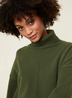 Maison Montagut Pull Col Roule A Fentes En Cachemire 4 Fils - Adena><noscript><img width=