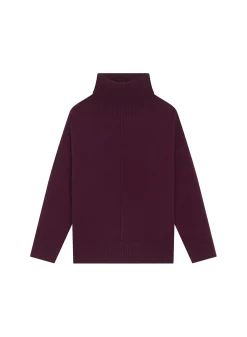 Maison Montagut Pull Col Roule A Fentes En Cachemire 4 Fils - Adena><noscript><img width=