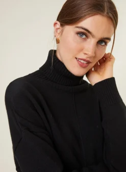 Maison Montagut Pull Col Roule A Fentes En Cachemire 4 Fils - Adena><noscript><img width=