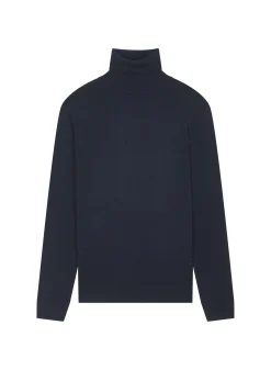 Maison Montagut Pull Col Roule Avec Logo En Laine Merinos - Enzo><noscript><img width=