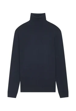 Maison Montagut Pull Col Roule Avec Logo En Laine Merinos - Enzo><noscript><img width=