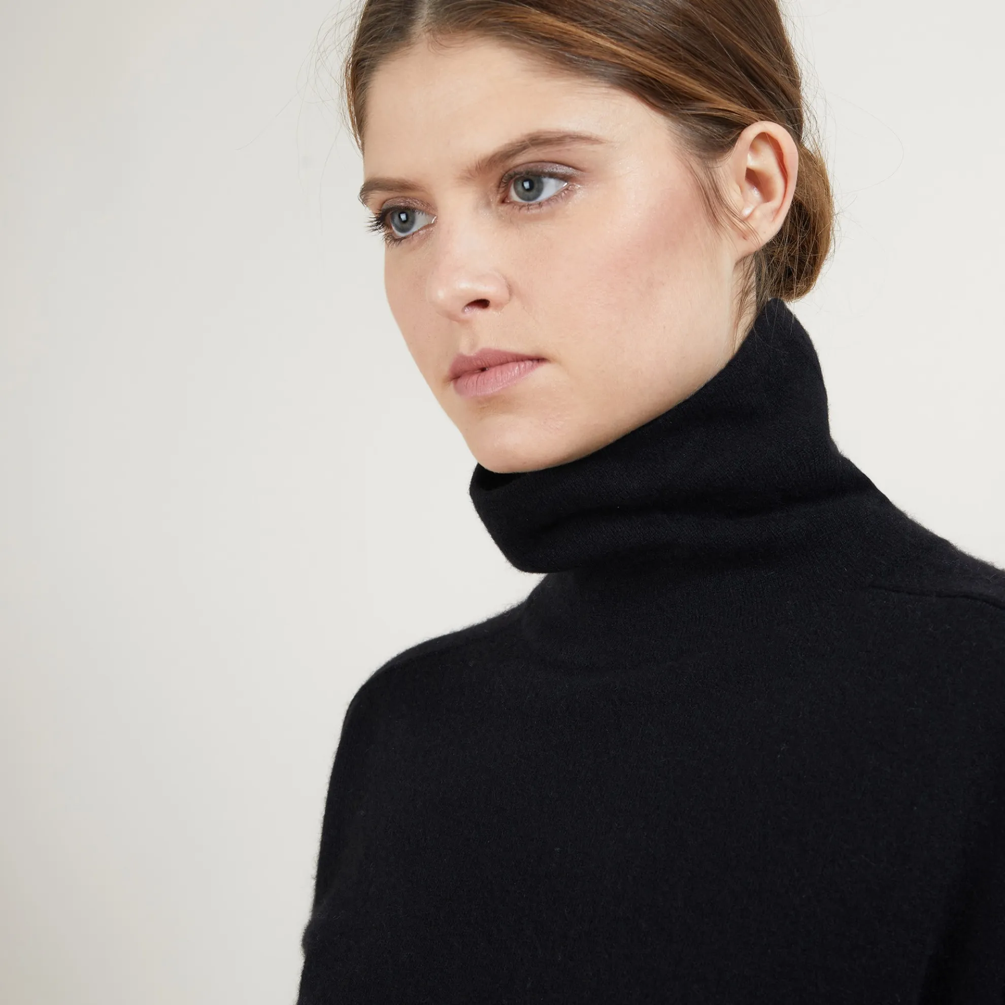 Maison Montagut Pull Col Roule Emmanchures Marteau En Cachemire - Beverly>Femme Pulls