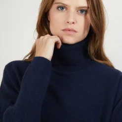 Maison Montagut Pull Col Roule En Cachemire - Bob><noscript><img width=