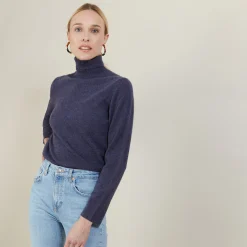 Maison Montagut Pull Col Roule En Cachemire - Carole><noscript><img width=