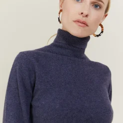 Maison Montagut Pull Col Roule En Cachemire - Carole><noscript><img width=