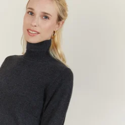 Maison Montagut Pull Col Roule En Cachemire - Carole><noscript><img width=