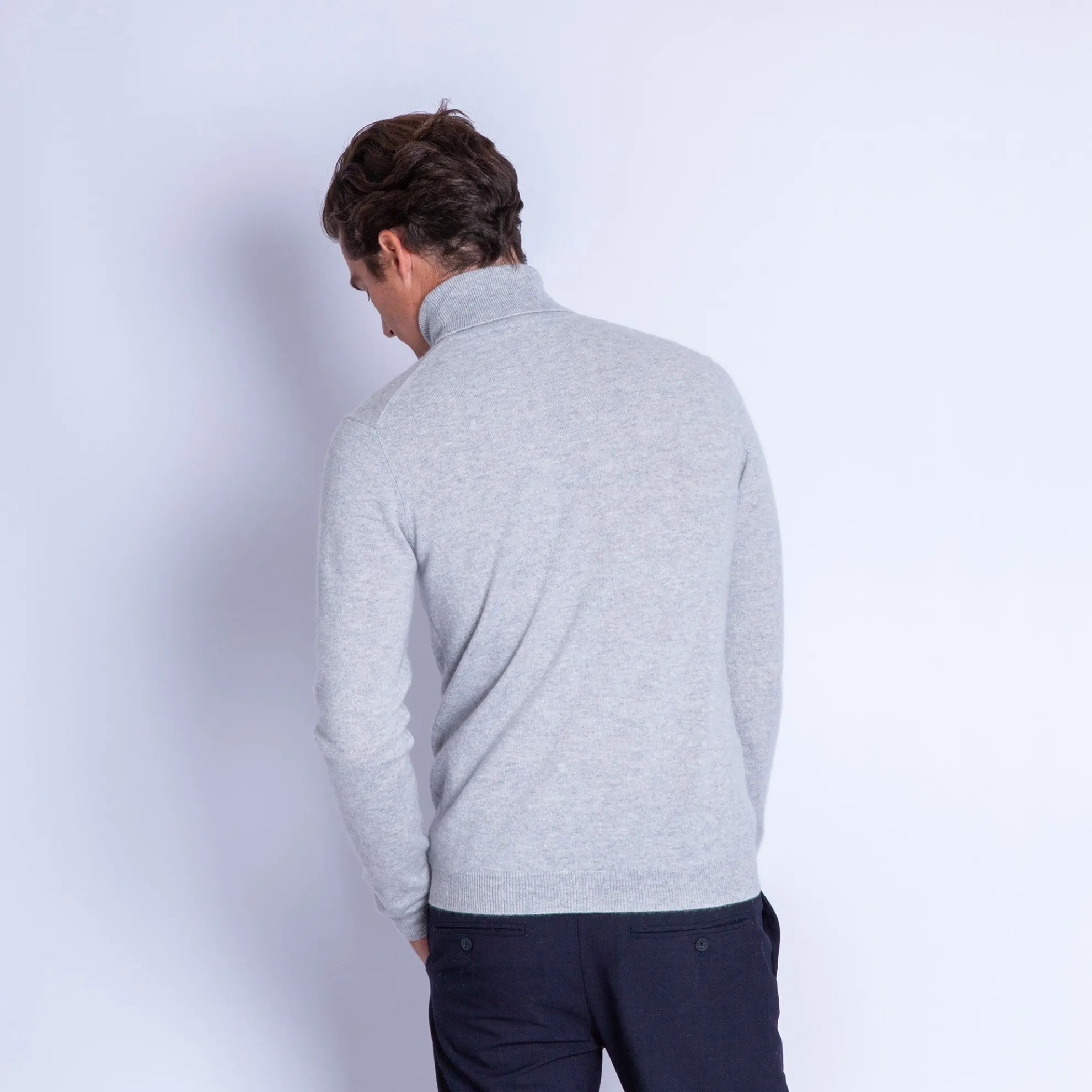 Maison Montagut Pull Col Roule En Cachemire - Felipe>Homme Pulls