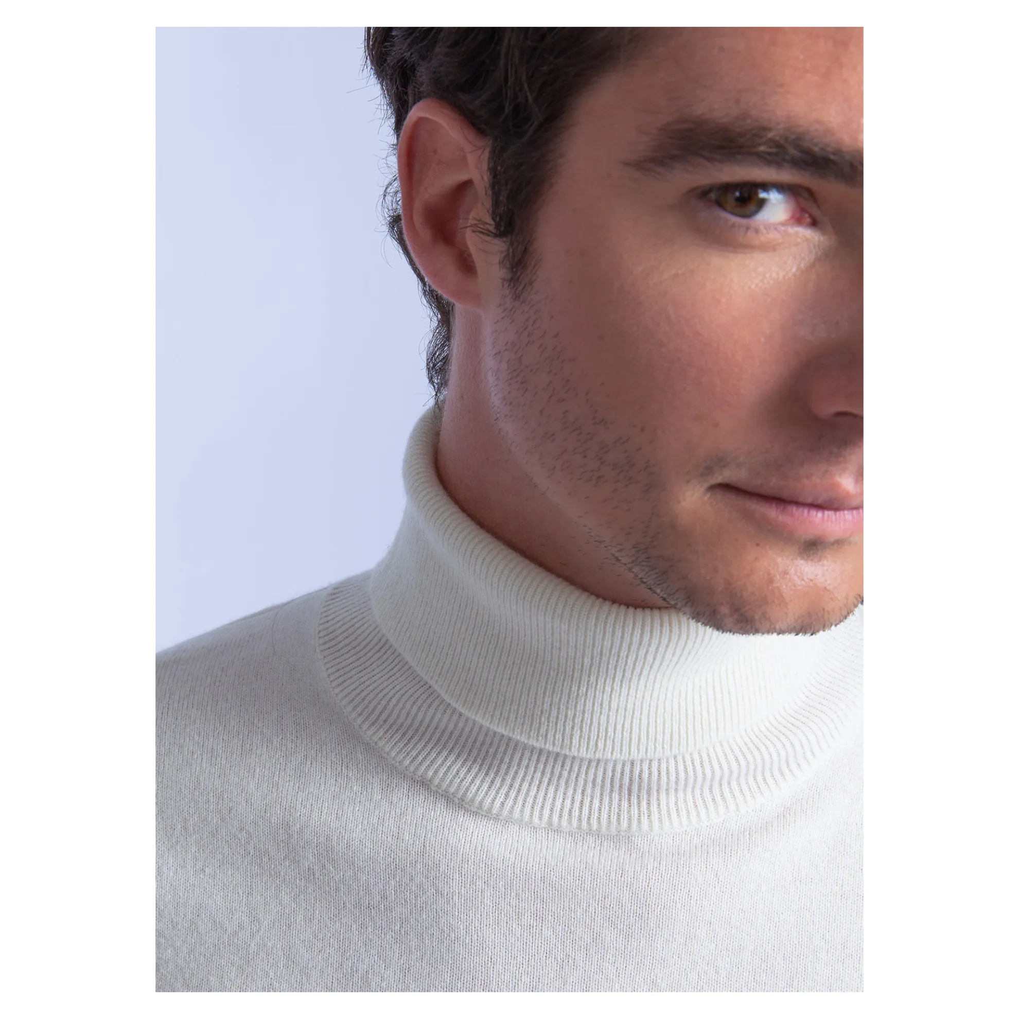 Maison Montagut Pull Col Roule En Cachemire - Felipe>Homme Pulls