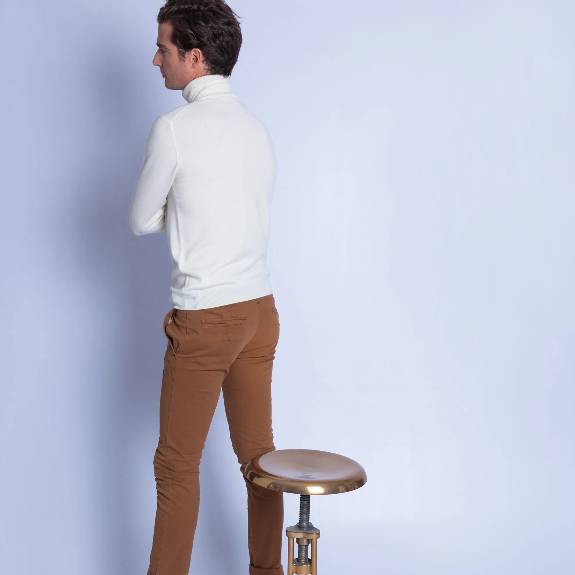 Maison Montagut Pull Col Roule En Cachemire - Felipe>Homme Pulls