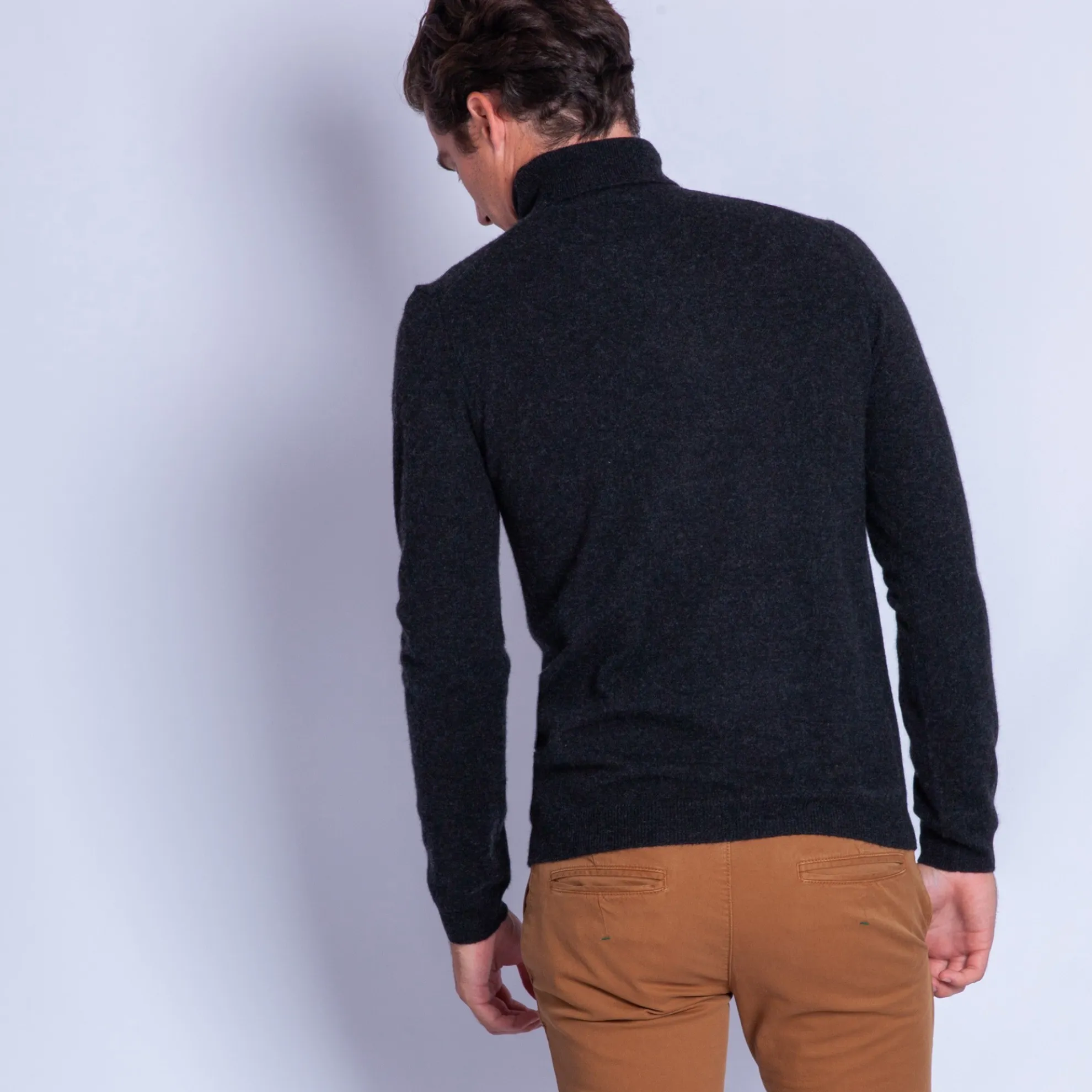 Maison Montagut Pull Col Roule En Cachemire - Felipe>Homme Pulls